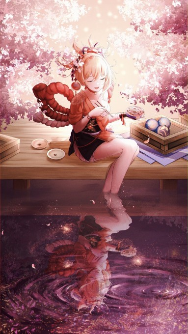 《原神》宵宫4k手机壁纸