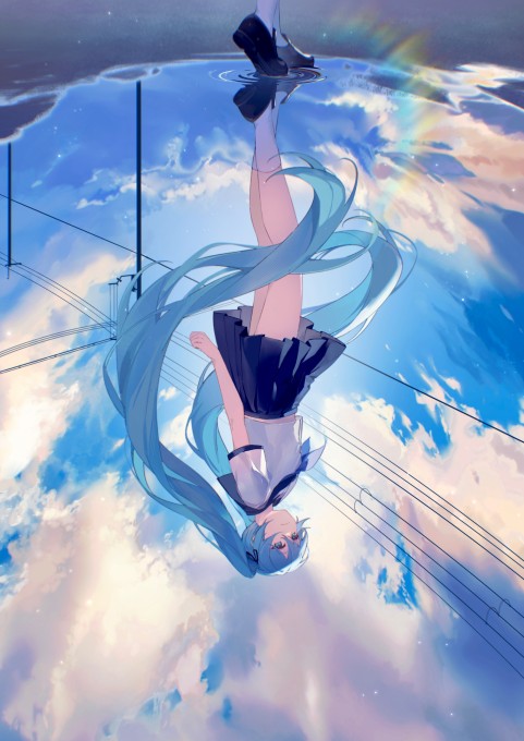 初音未来4k手机壁纸(3535x5000)