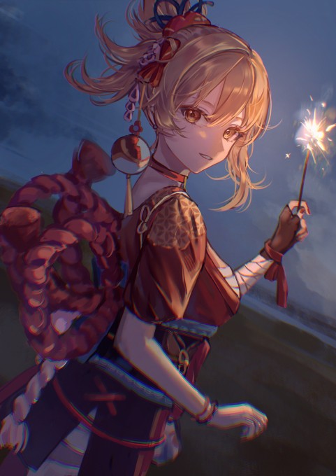 《原神》宵宫5k手机壁纸