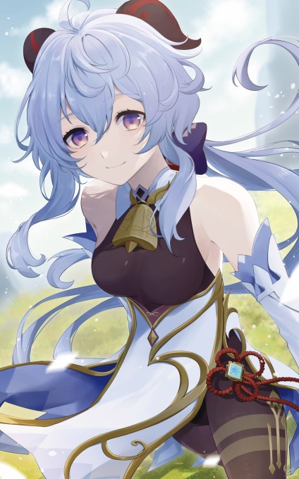 《原神》甘雨2k手机壁纸