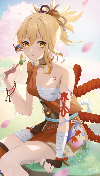 《原神》宵宫2k手机壁纸