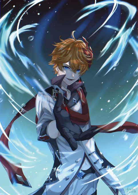 《原神》达达利亚2k手机壁纸