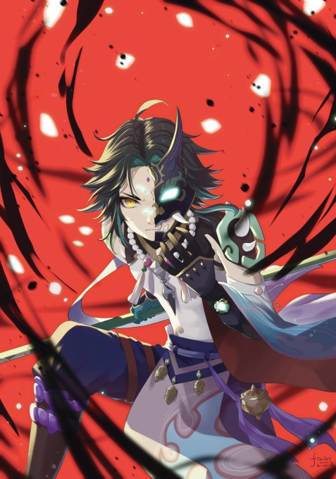 《原神》魈2k手机壁纸
