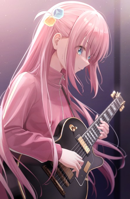 《孤独摇滚！》后藤一里2k手机壁纸(2480x3800)