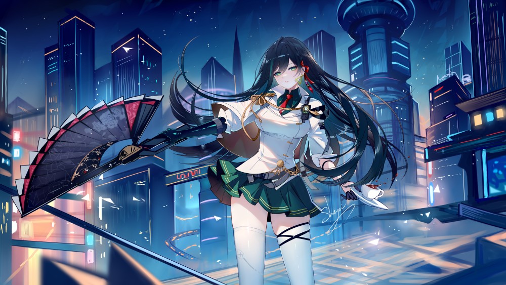 《幻塔》凛夜8k电脑桌面壁纸