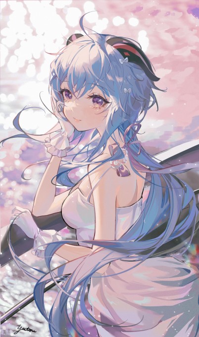 《原神》甘雨6k手机壁纸
