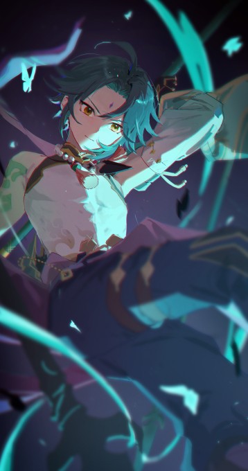 《原神》魈2k手机壁纸