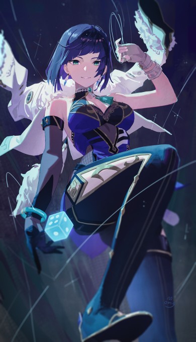 《原神》夜兰2k手机壁纸