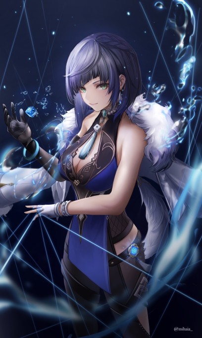 《原神》夜兰2k手机壁纸