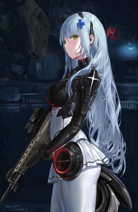 《少女前线》HK4164k手机壁纸