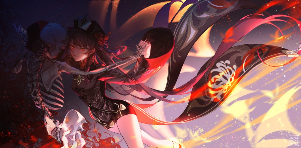 《原神》胡桃6k电脑桌面壁纸