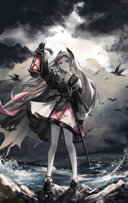 《明日方舟》艾丽妮2k手机壁纸