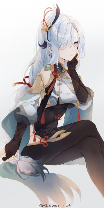 《原神》申鹤6k手机壁纸(3501x6972)