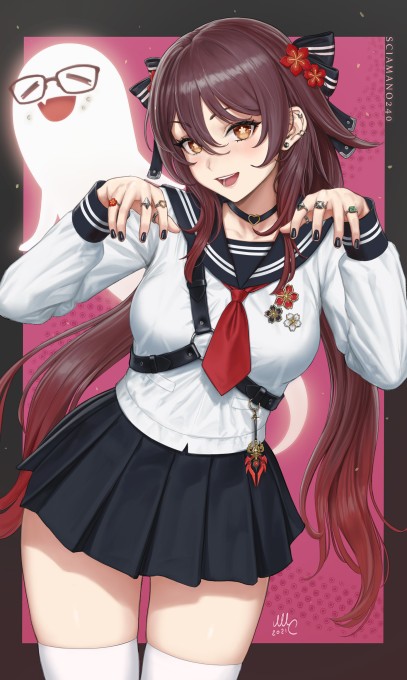 《原神》胡桃2k手机壁纸