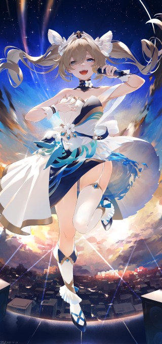 《原神》芭芭拉5k手机壁纸(2876x6109)