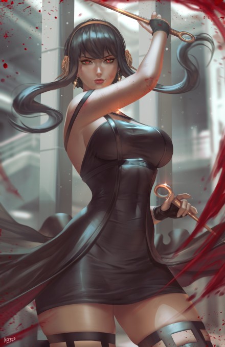 《间谍×过家家》约尔·福杰4k手机壁纸