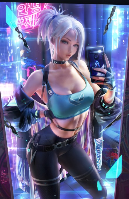 《无畏契约》婕提2k手机壁纸