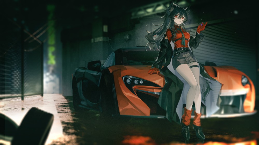 《明日方舟》德克萨斯4k电脑桌面壁纸