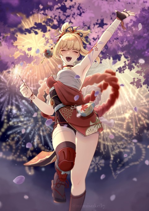 《原神》宵宫2k手机壁纸