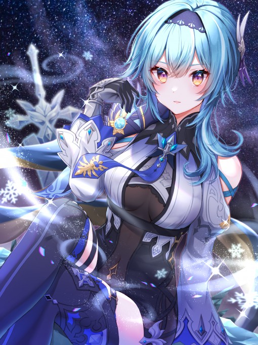 《原神》优菈高清手机壁纸(1650x2200)