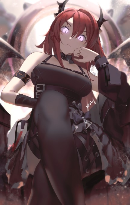 《明日方舟》史尔特尔4k手机壁纸