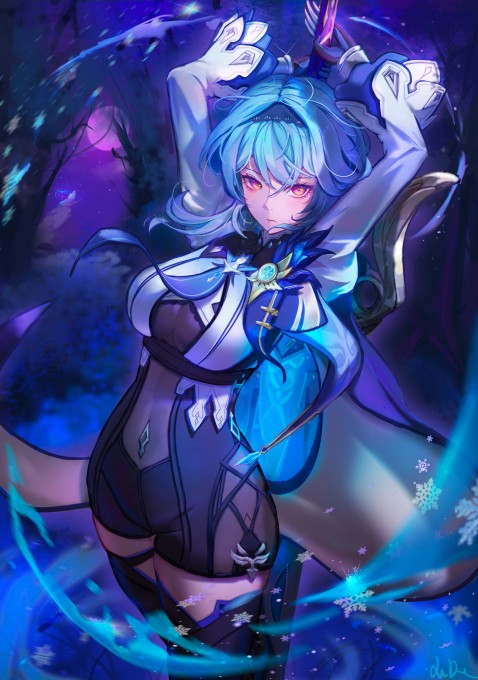 《原神》优菈2k手机壁纸(2291x3258)