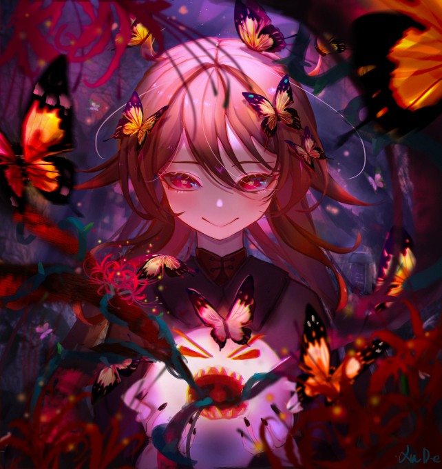 《原神》胡桃2k手机壁纸