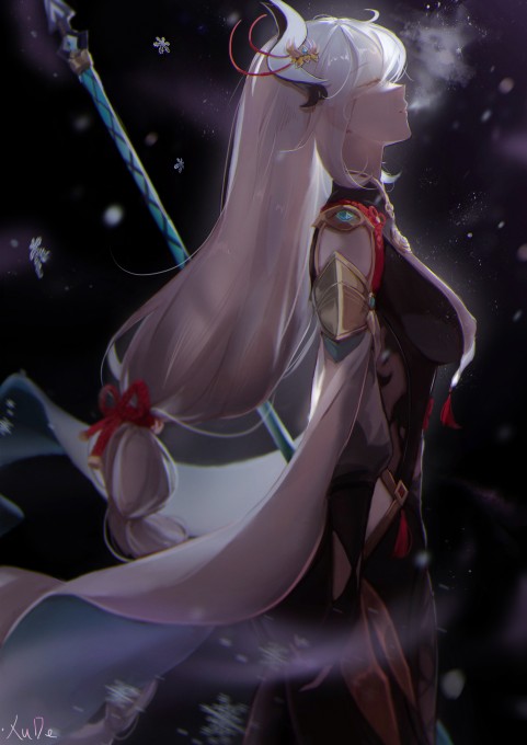《原神》申鹤2k手机壁纸(2480x3508)