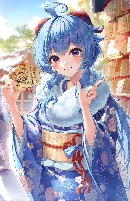 《原神》甘雨4k手机壁纸(2581x4000)
