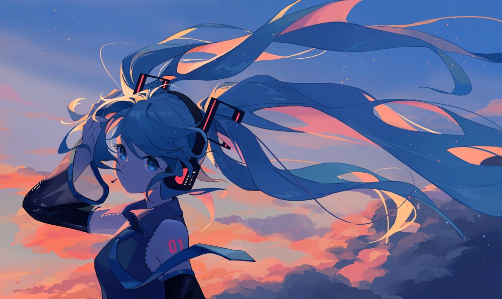 初音未来2k电脑桌面壁纸