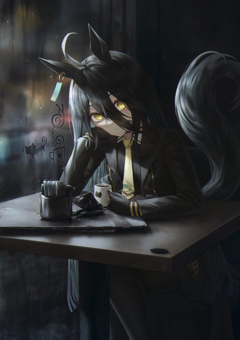 《赛马娘》曼城茶座4k手机壁纸