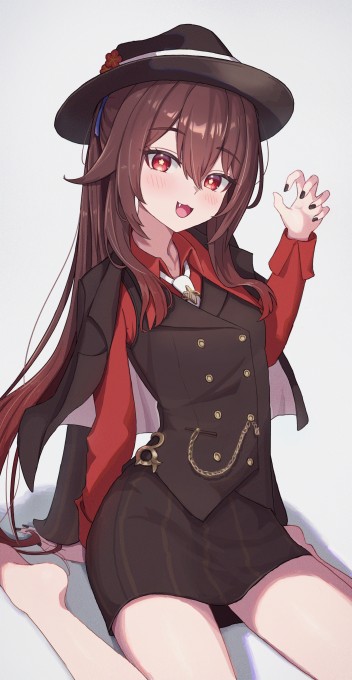 《原神》胡桃4k手机壁纸