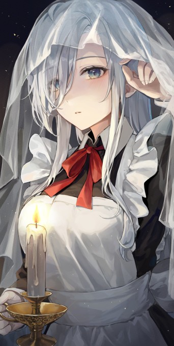 《原神》申鹤2k手机壁纸(1545x3076)