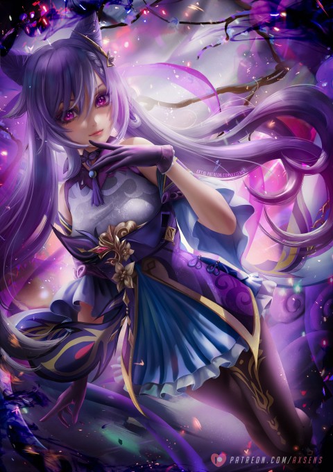 《原神》刻晴4k手机壁纸