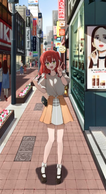《孤独摇滚！》喜多郁代5k手机壁纸(3261x6000)