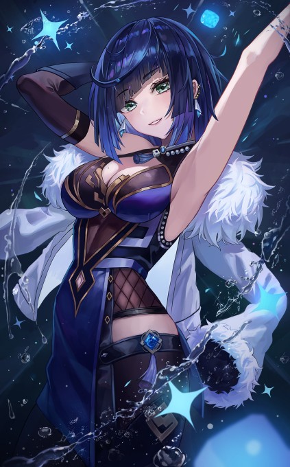 《原神》夜兰5k手机壁纸