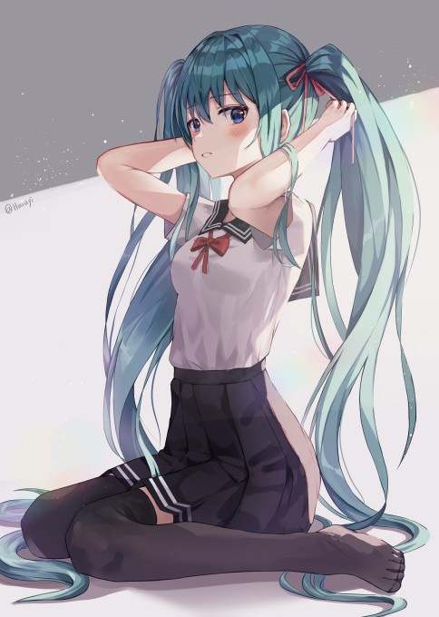 初音未来2k手机壁纸(2349x3299)
