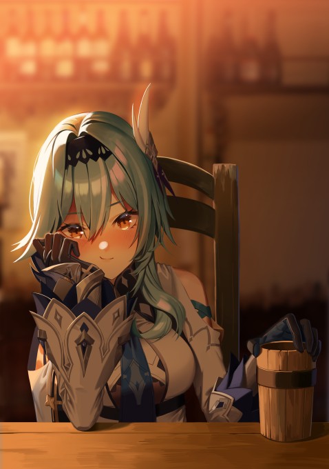 《原神》优菈4k手机壁纸