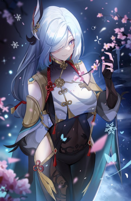 《原神》申鹤2k手机壁纸(2350x3600)