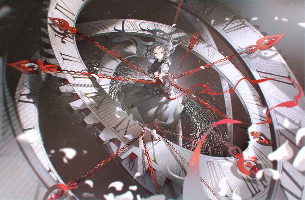 《魔法少女小圆》晓美焰2k电脑桌面壁纸