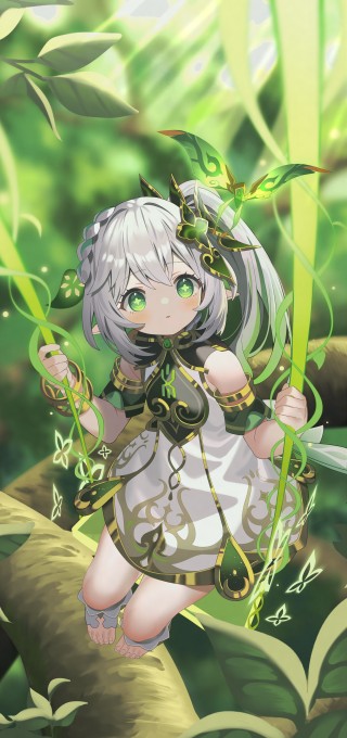 《原神》纳西妲4k手机壁纸(2322x4928)