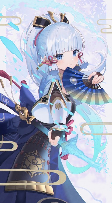《原神》神里绫华5k手机壁纸
