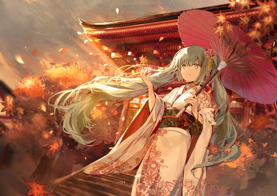 初音未来2k电脑桌面壁纸