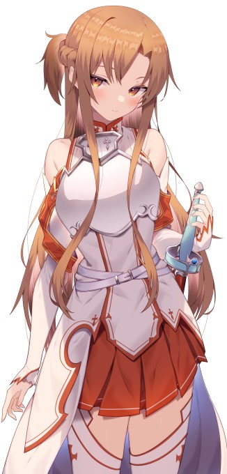 《刀剑神域》结城明日奈4k手机壁纸