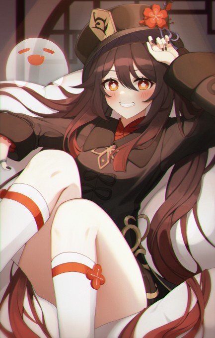 《原神》胡桃4k手机壁纸