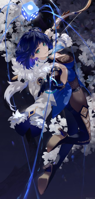 《原神》夜兰6k手机壁纸
