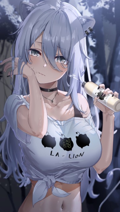 狮白牡丹2k手机壁纸