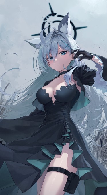 《碧蓝档案》砂狼白子4k手机壁纸(2696x4911)