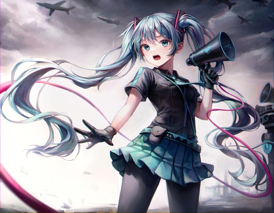 初音未来2k电脑桌面壁纸