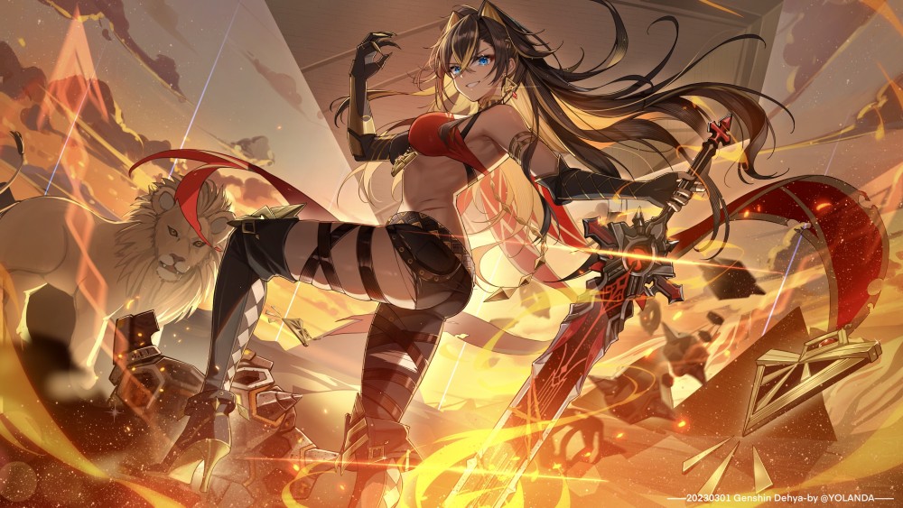《原神》迪希雅4k电脑桌面壁纸(3840x2161)